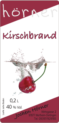 Kirschbrand 0,2l