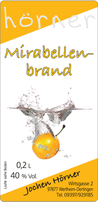 Mirabellenbrand 0,2l