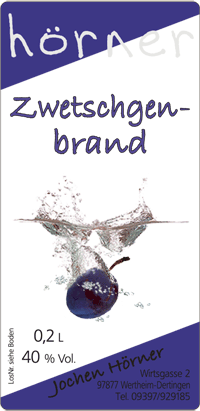 Zwetschgenbrand 0,2l